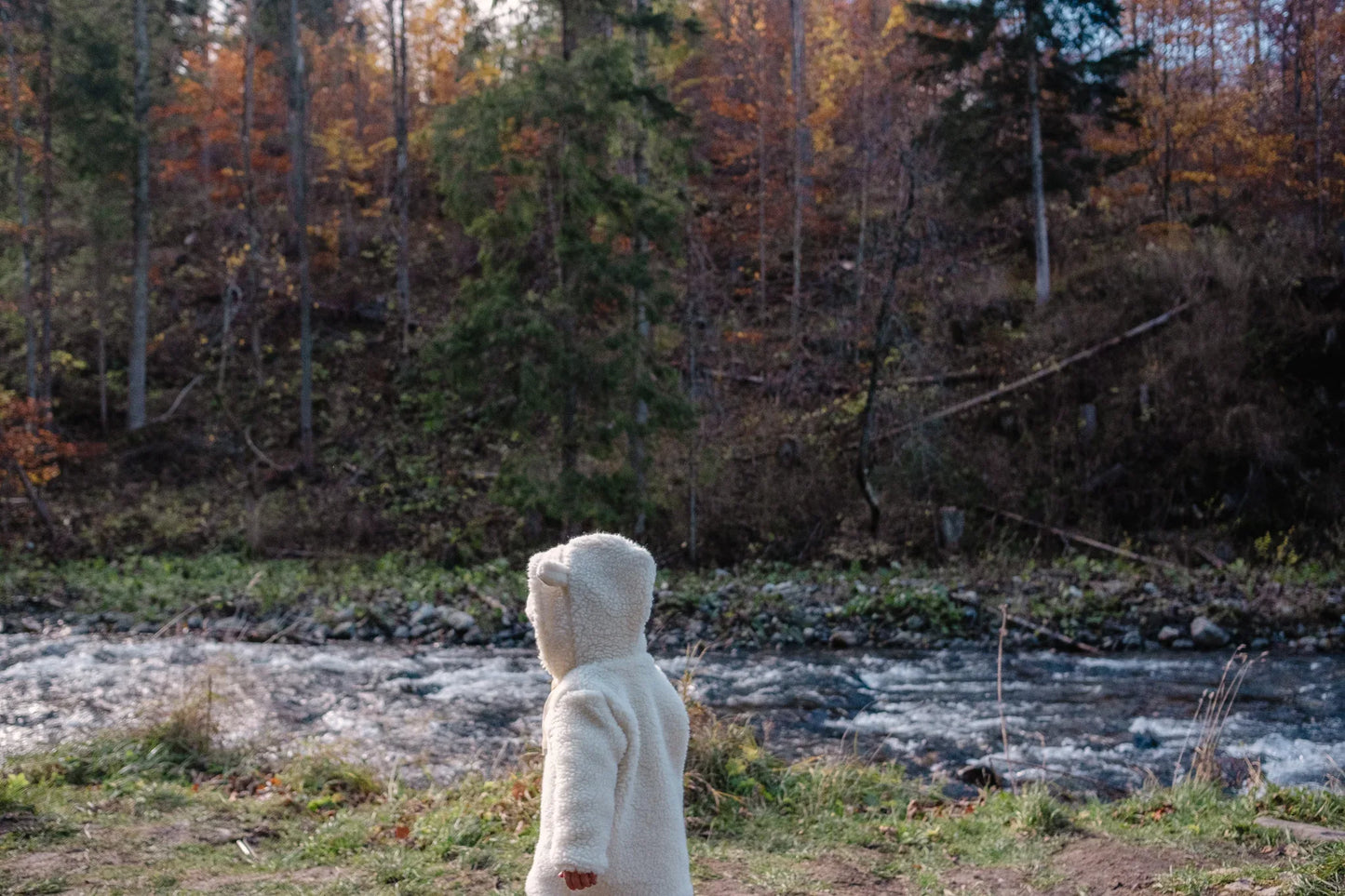 Baby/Kid Virgin Wool Jacket - White - MellowConceptStore