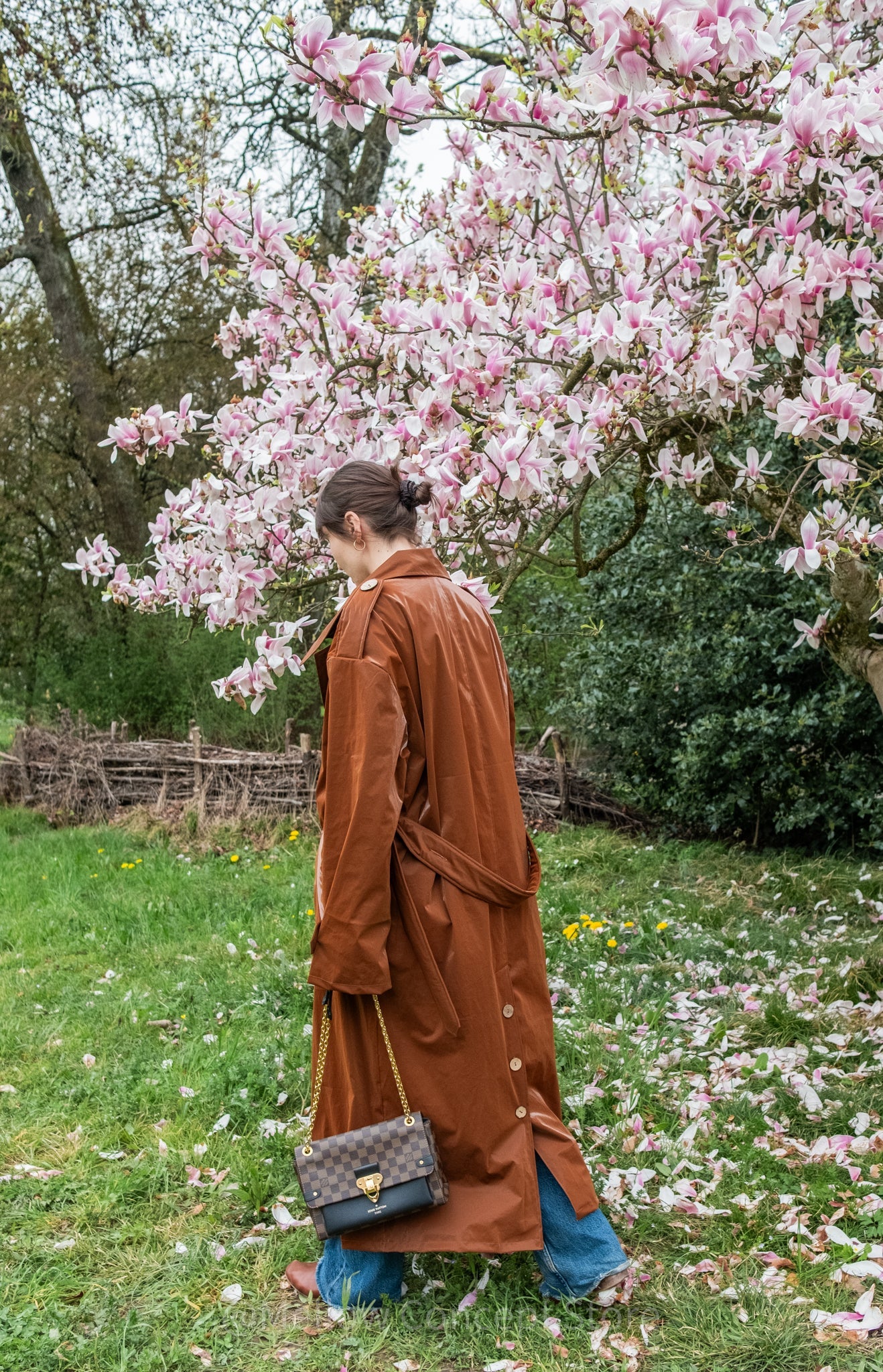 Trench Coat - Chocolate Brown