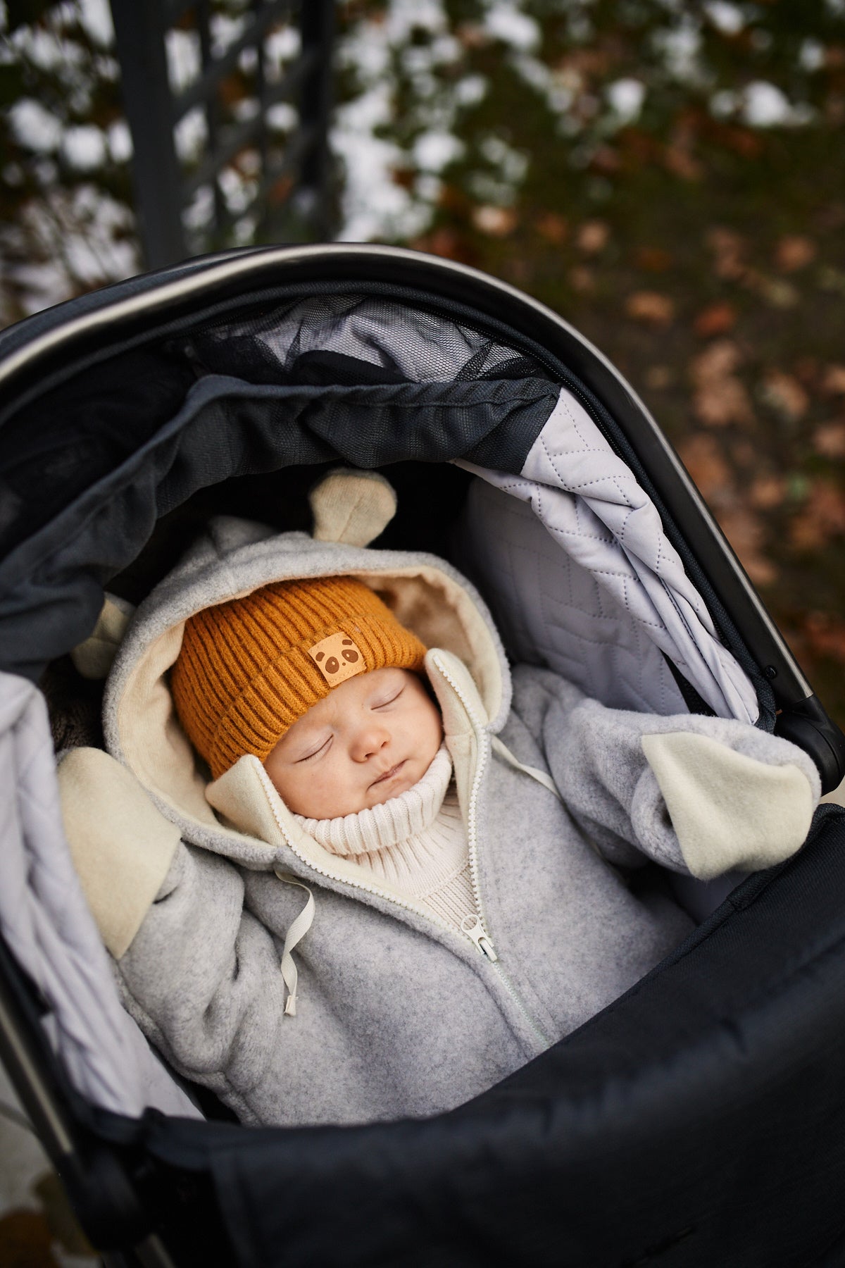 Baby/Kid Virgin Wool Overall Grey