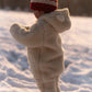 Baby/Kid Virgin Wool Overall - White - MellowConceptStore