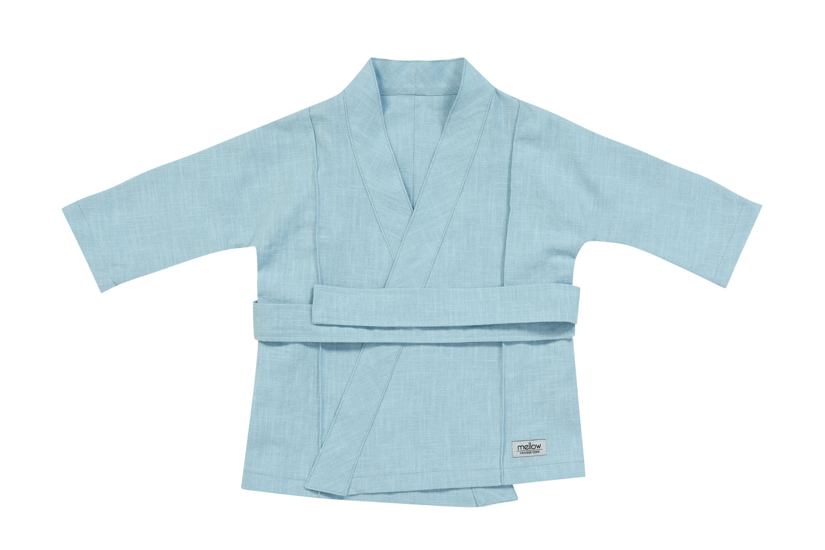 Ramie Baby/Kid Kimono - Blue