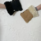 Waterproof Natural Sheepskin Stroller Hand Muffs - Black - MellowConceptStore