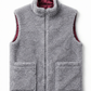 Woolen Unisex Vest - Light grey