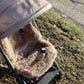 Greige Natural Sheepskin Stroller Liner
