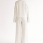 Silk/Linen Clothing Set - White