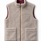 Woolen Unisex Vest - Beige