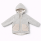 Baby/Kid Virgin Wool Jacket - Grey
