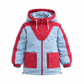 Kid's Wool Puff Jacket - Blue - Natural, Non-Toxic & Insulated with 100% Wool