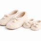 “Mama & Me” Woolen Teddy Slipper Gift Set - MellowConceptStore