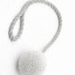 Wool Pom Tug Toy - Grey - MellowConceptStore