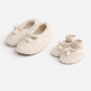 “Mama & Me” Woolen Teddy Slipper Gift Set
