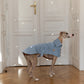 Water-repellent Dog Trench Coat - Light Blue - MellowConceptStore