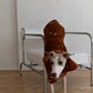 Water-repellent Dog Trench Coat - Chocolate Brown - MellowConceptStore