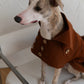 Water-repellent Dog Trench Coat - Chocolate Brown - MellowConceptStore
