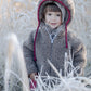 Baby/Kid Jacket in Teddy Wool - Melange Brown - MellowConceptStore