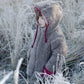 Baby/Kid Jacket in Teddy Wool - Melange Brown - MellowConceptStore
