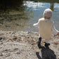 Baby/Kid Virgin Wool Vest - White/Red - MellowConceptStore