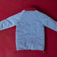 Kid's Wool Puff Jacket - Blue - Natural, Non-Toxic & Insulated with 100% Wool