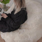 Natural Sheepskin Beanbag - White - MellowConceptStore