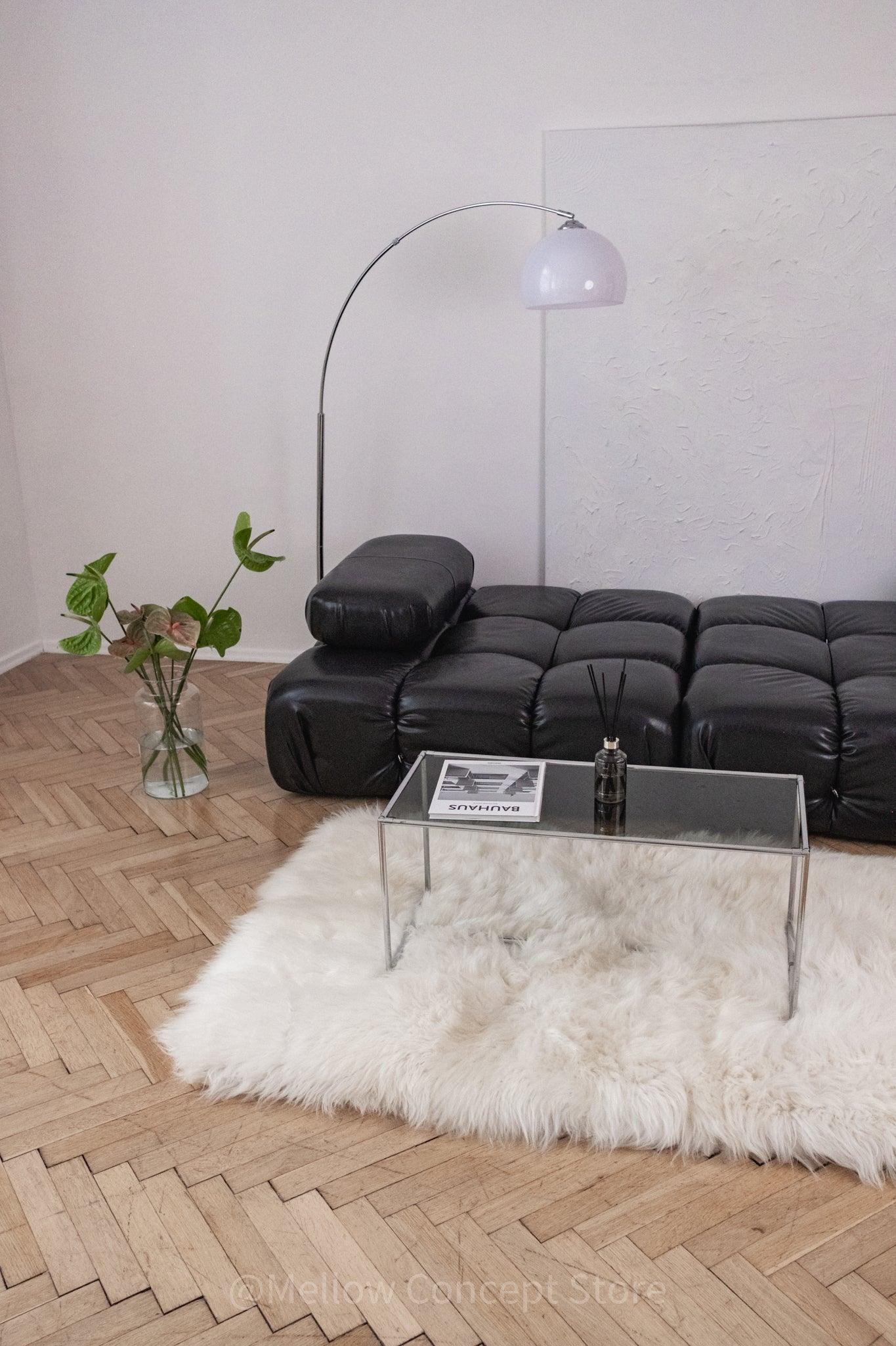 Natural Sheepskin Ivory Carpet - Rectangle - MellowConceptStore