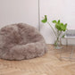 Natural Sheepskin Beanbag - Greige - MellowConceptStore
