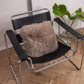 Square Natural Sheepskin Pillow - Greige - MellowConceptStore