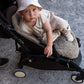 Greige Natural Sheepskin Stroller Liner