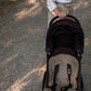 Greige Natural Sheepskin Stroller Liner