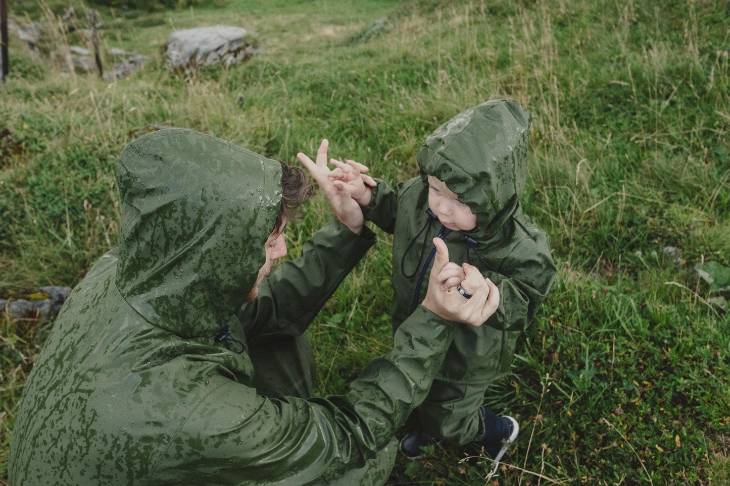 Waterproof Baby/Kid Clothing Set - Khaki - MellowConceptStore