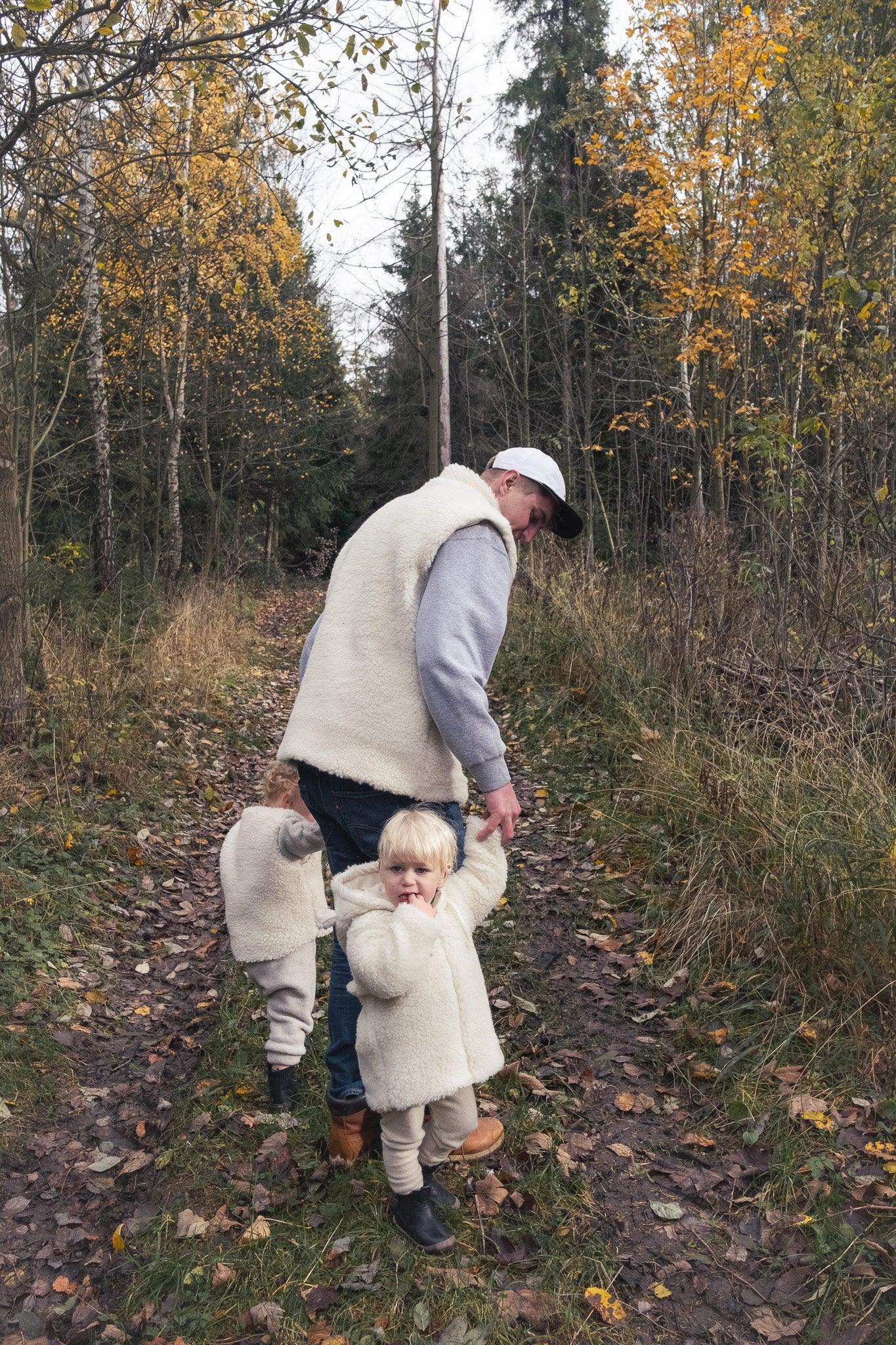 Woolen Unisex Vest White