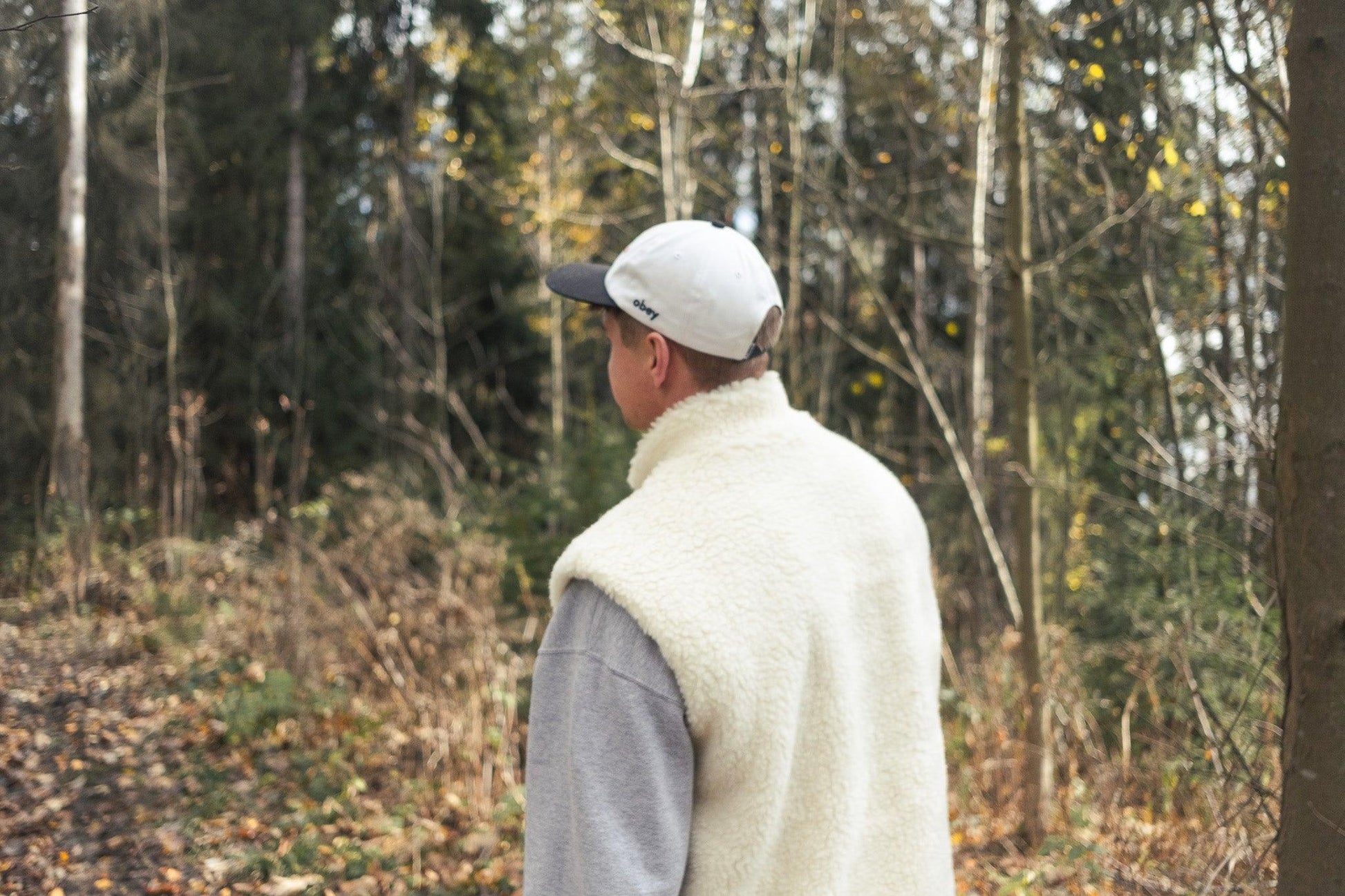 Woolen Unisex Vest White