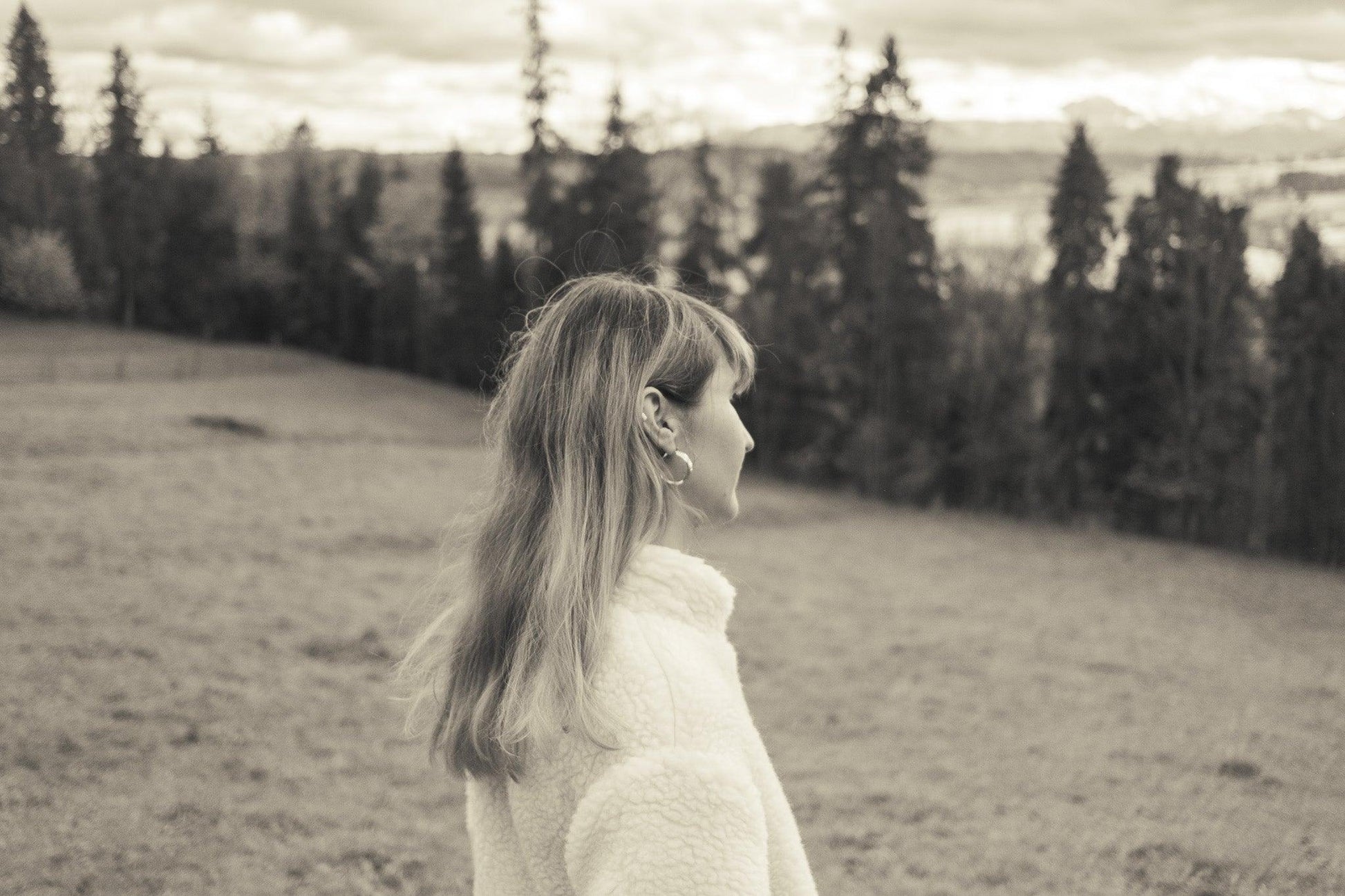 Woolen Woman's Jacket White