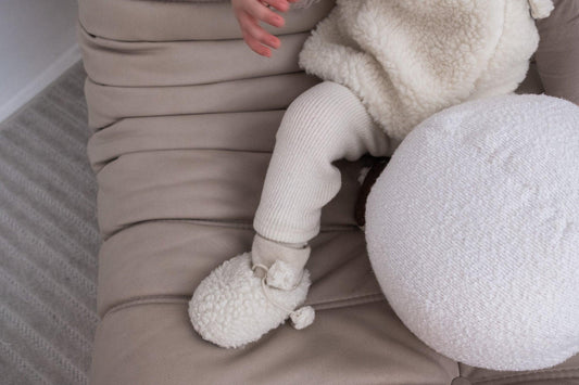 White Baby/Kid Natural Woolen Boots - MellowConceptStore