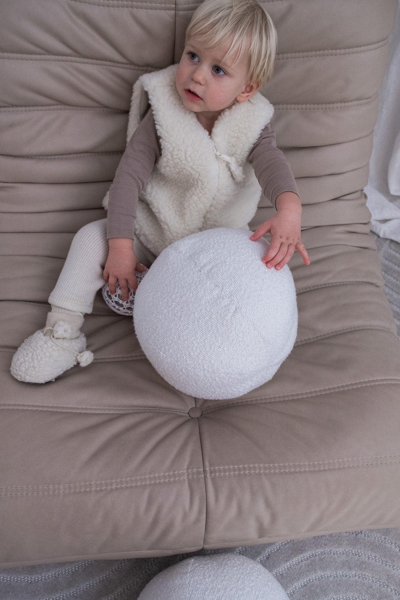 White Baby/Kid Natural Woolen Boots - MellowConceptStore