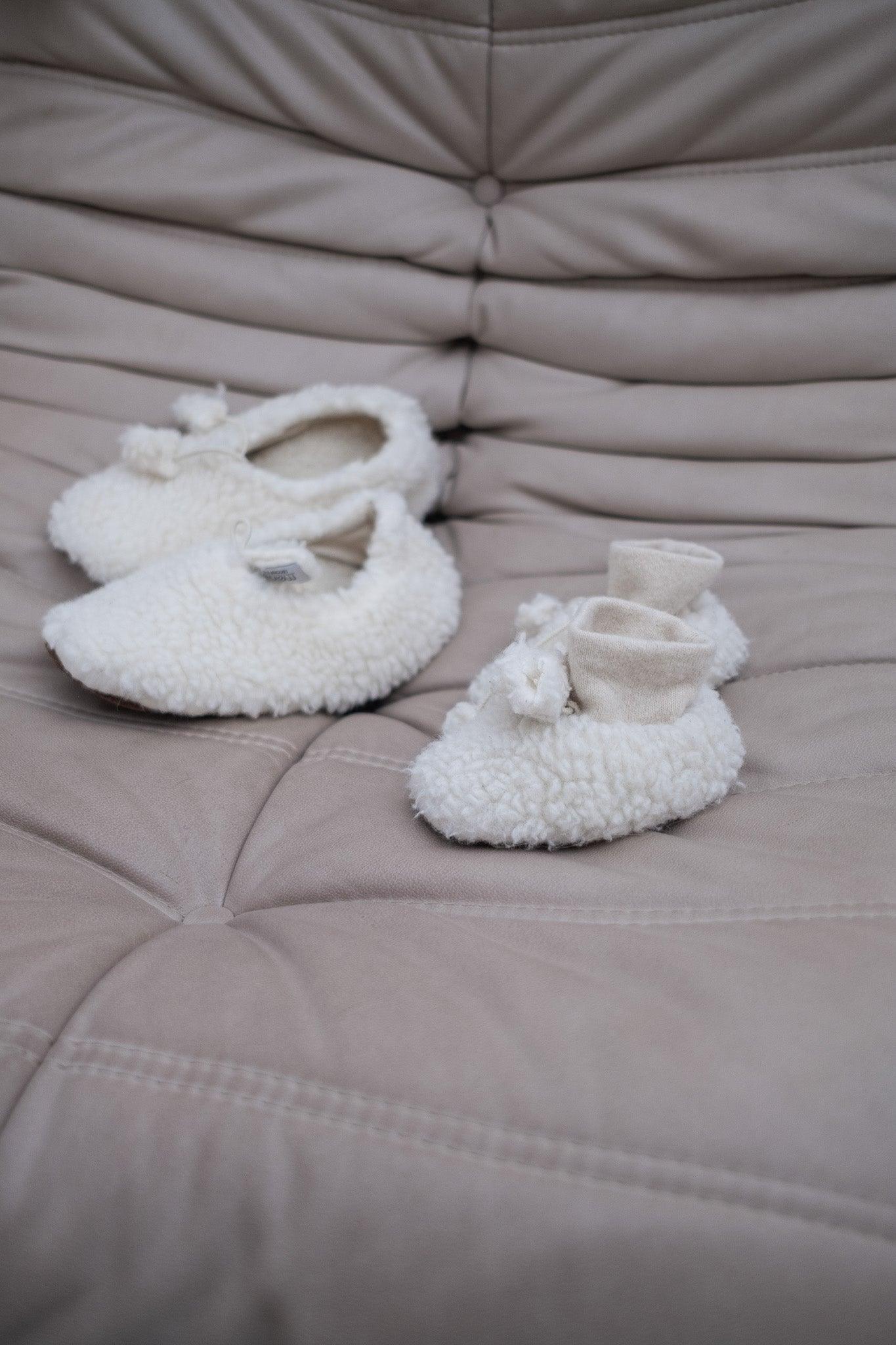White Baby/Kid Natural Woolen Boots - MellowConceptStore