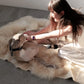 Natural Sheepskin Ivory Carpet - Irregular - MellowConceptStore