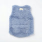 Baby/Kid Virgin Wool Vest - Blue - MellowConceptStore