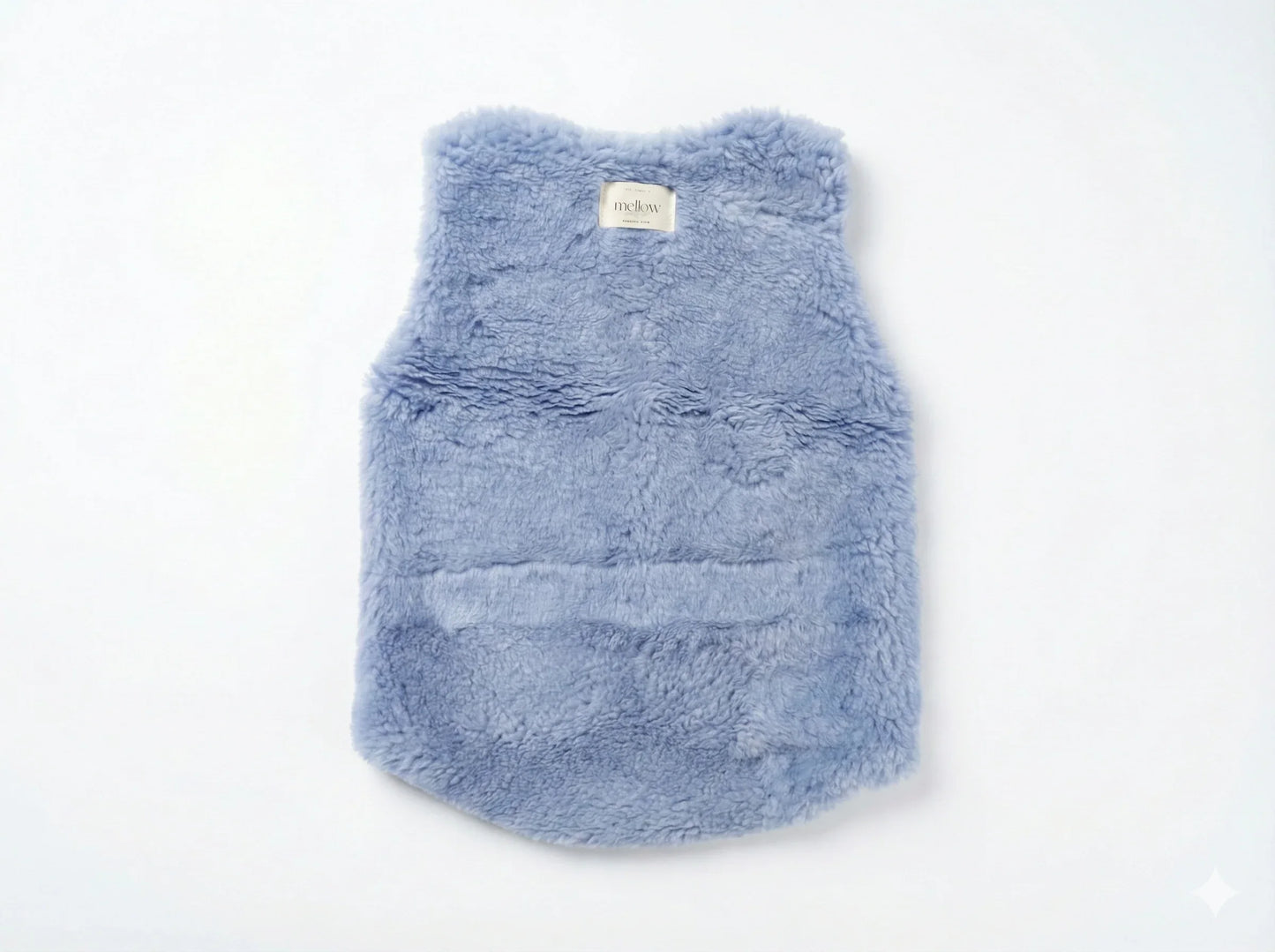 Baby/Kid Virgin Wool Vest - Blue - MellowConceptStore