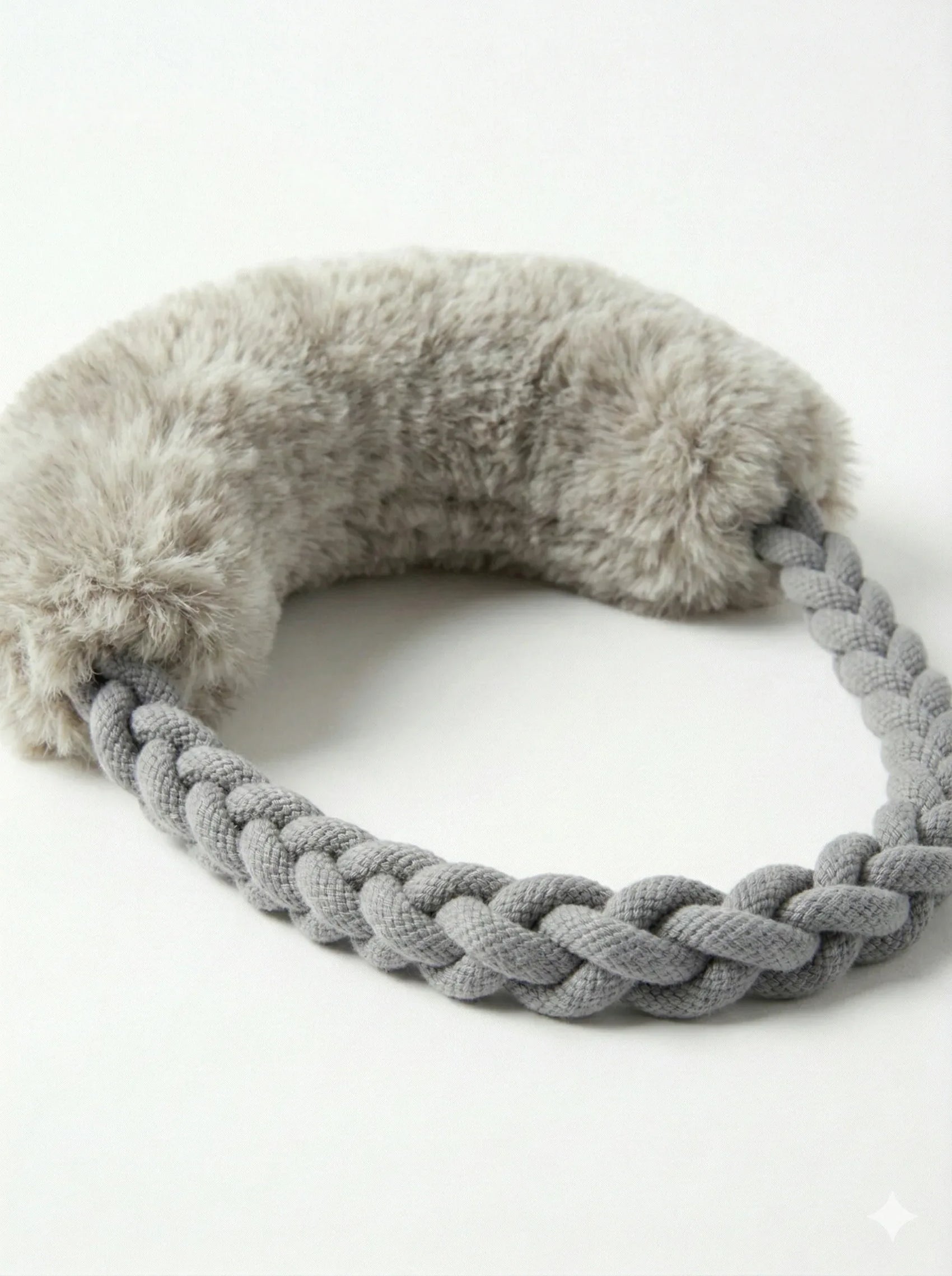 Wool Loop Tug Toy - Grey - MellowConceptStore