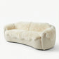 Genuine Ivory Sheepskin Couch Cover for Dogs — Natural Sofa Protector (Plastic-Free) - MellowConceptStore
