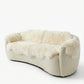 Genuine Ivory Sheepskin Couch Cover for Dogs — Natural Sofa Protector (Plastic-Free) - MellowConceptStore
