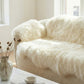 Genuine Ivory Sheepskin Couch Cover for Dogs — Natural Sofa Protector (Plastic-Free) - MellowConceptStore
