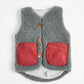 Baby/Kid Virgin Wool Vest - Gray - MellowConceptStore
