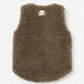 Baby/Kid Virgin Wool Vest - Brown - MellowConceptStore