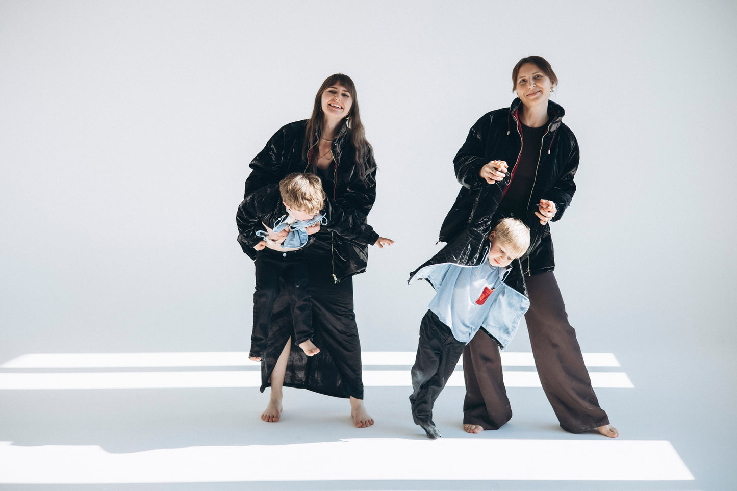 Women's Wool Puff Jacket - Black