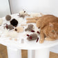 Natural Sheepskin Cat Toy: Ball - MellowConceptStore