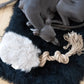 Natural Sheepskin Dog Tug Toy - Beige - MellowConceptStore