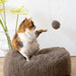 Natural Sheepskin Cat Toy: Ball - MellowConceptStore