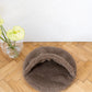 Natural Wool Pet Cave  Beige