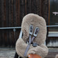 Greige Natural Sheepskin Car Seat / Stroller Liner - MellowConceptStore